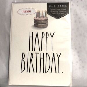 Rae Dunn Birthday Card